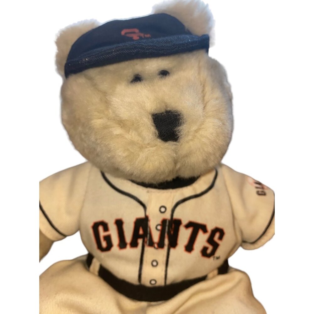 San Francisco Giants Plush Teddy Bear Baseball Player MLB Collectible